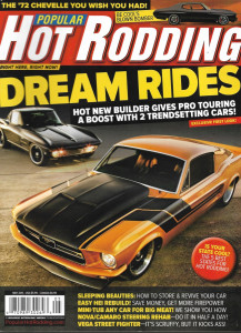 POPULAR HOT RODDING 2011 MAY - BLOWN '72 CHEVELLE, SWEET VEGA, RADICAL '63 VETTE